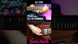 All Star - Smash Mouth (Chorus with Tabs) #shorts