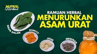 Mudah & Murah, Racik Ramuan Herbal Untuk Menurunkan Asam Urat | Nutrisi & Herbal #22