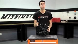 Universal 12" Slim Fan Features & Benefits by Mishimoto