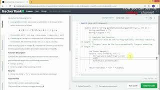 HackerRank - Java #16 - Java Substring Comparisons