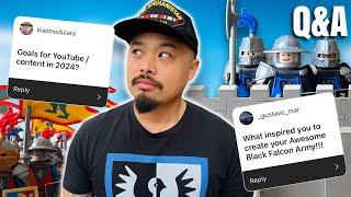 What my WIFE THINKS of my LEGO? | Status of my Black Falcon Army | Q&A