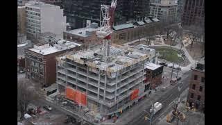 123 Portland - Construction Time Lapse, May 2022 | New Condos Coming to Toronto by Minto Communities