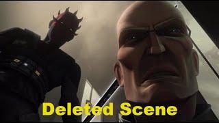 Maul Decapitates Pre Vizsla (Clone Wars Deleted Scene)