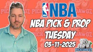 Free NBA Picks and Props Today 3/11/2025 | Kevin Thomas’ Free NBA Predictions