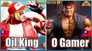 Street Fighter 6 Oil King (TERRY)  Vs  RepublicOGamer (RYU)Best Ranked MatchFightingGameWorldX