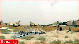 Israel destroyed Russian SU-22 and SU-24 aircraft squadrons completely in Syria