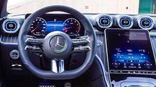 Mercedes C-Class (2023) High-Tech and Luxury Interior