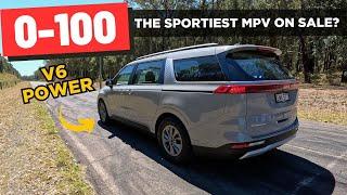 2023 Kia Carnival V6 review: 0-100 & engine sound