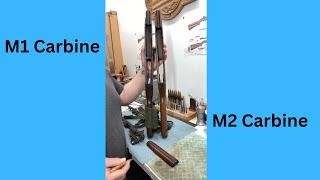 m1 vs m2 carbine stock differences