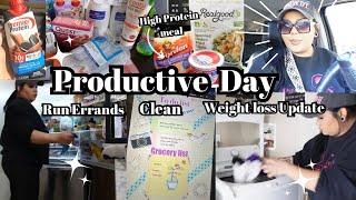 ￼ Realistic Productive Day | Chatty Vlog | Weight loss Update #realistic #weightloss