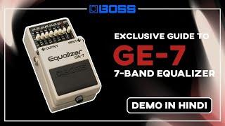 Boss GE 7 Graphic Equalizer Demo