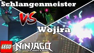 Großer Schlangenmeister VS Wojira | Wer würde gewinnen? | Lego Ninjago Deutsch