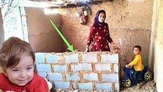 Hagar's plan to build an open kitchen to protect her sons