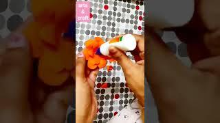 Flower making with craft paper #shorts #viral #diy #artsandcraft