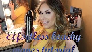 Effortless Beachy Waves Tutorial featuring Oribe Dry Texturizing Spray