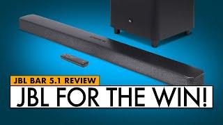 This SOUNDBAR ROCKS! JBL Bar 5.1 Soundbar Review!