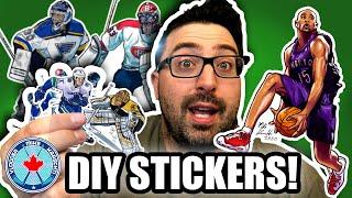 I'VE BEEN MAKING CUSTOM DIY STICKERS! HIT ME UP IF YOU WANT SOME!
