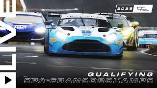 LIVE | Qualifying | Spa-Francorchamps | British GT 2025
