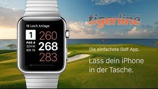 Tigerline Golf App für die Apple Watch