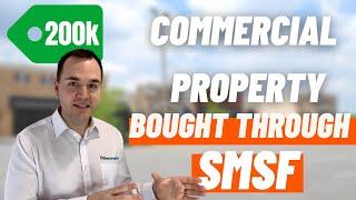 200k Commercial Property Purchased through SMSF | EDDIE DILLEEN