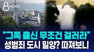 "그쪽 출신 무조건 걸러라"…성범죄 도시 밀양? 따져보니 / SBS 8뉴스 / 사실은