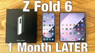 Samsung Galaxy Z Fold 6 Review - 1 Month Later!