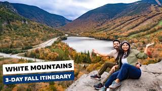 White Mountains in New Hampshire | 3 Day Fall Itinerary 