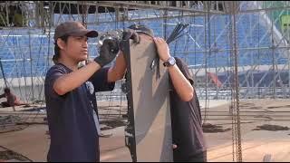 Dewa 19 Bandung Konser - Set Up Rigging & Ringlock