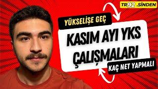 Kasımda NETLERİ ZIPLAT! #yks2025 #ayt #tyt #derecehocam