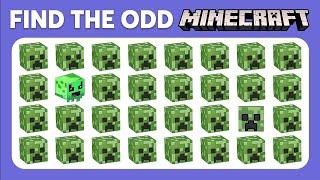 Find the ODD One Out - Minecraft Edition   Quiz Dino