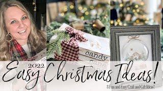 EASY CHRISTMAS IDEAS | CRAFT AND GIFT IDEAS | 2022