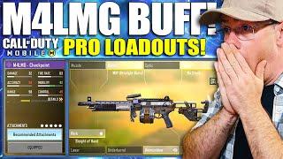 They Actually BUFFED IT!  BEST CoDM M4LMG Gunsmith Builds!