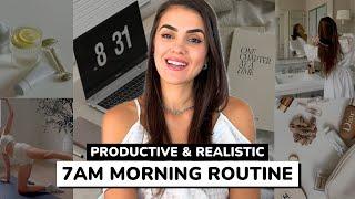 7AM INTENTIONAL MORNING ROUTINE | 4 Healthy Habits for A Productive Day