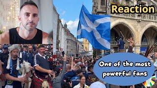 Crazy  Scotland Fans Take Over Munich Ahead Of The EURO Opening Game Against Germany