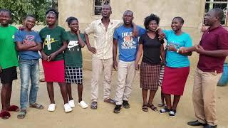 Delux Mutebula - With my siblings trying to sing