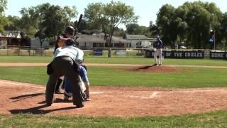 Stefanich brothers hit singles for the Hartford Hawks