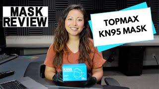 TOPMAX KN95 Mask Review - Respirator Test and TSI Filtration Results