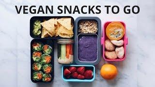 HEALTHY VEGAN SNACKS TO GO