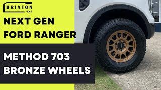 Next Gen Ford Ranger with new Method 703 Bronze Wheels & Falken Wildpeak Tyres.