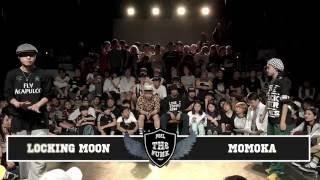 feel the funk vol.11 Locking side quarter final locking moon vs momoka (락킹사이드 8강 문  vs 모모카)