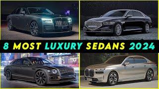 TOP 8 Luxury Sedans 2024 | BEST LUXURY SEDAN