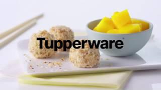 Tupperware - Recipe video - Mango and coconut sweet rice balls with Micro Urban Millennial