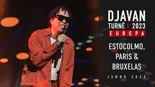 Djavan - Estocolmo, Paris e Bruxelas / Turnê Europa 2023