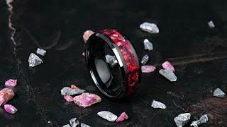 Elegant Ceramic & Ruby Ring DIY - Easy to Follow Jewelry Making