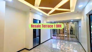 Urgent Resale Furnished 1 BHK Terrace Flat In Mira Road Mumbai | OC Received | Interior Work Flat