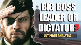 METAL GEAR SOLID THE DEFINITION OF ANTI-HERO BIG BOSS | ANALYSIS