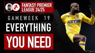 CAPTAINCY... 32K OVR| FPL GAMEWEEK 19 EVERYTHING YOU NEED | Fantasy Premier League Tips 24/25