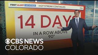 BIG midweek cooldown across Colorado, Denver in the 70s