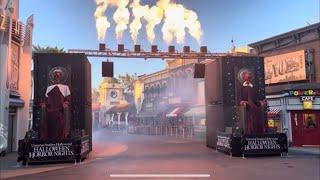 Front row! Halloween Horror Nights Opening Ceremony Employee Preview 2024