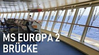 MS EUROPA 2: Besuch auf der Brücke | Captain's Bridge Visit | Hapag Lloyd